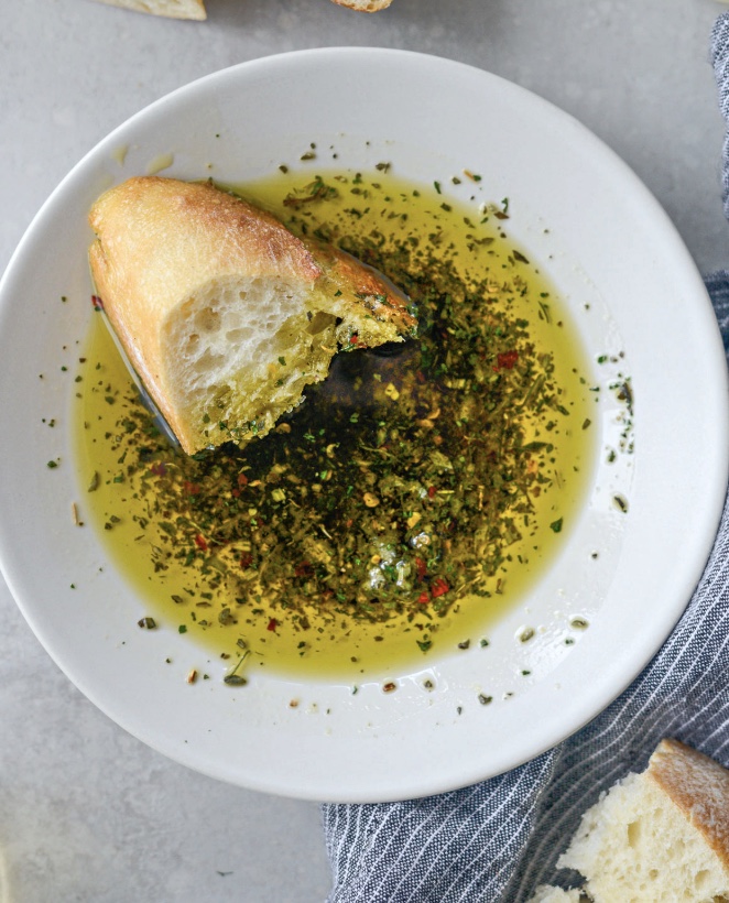 Tuscany herb bread dipping oil
