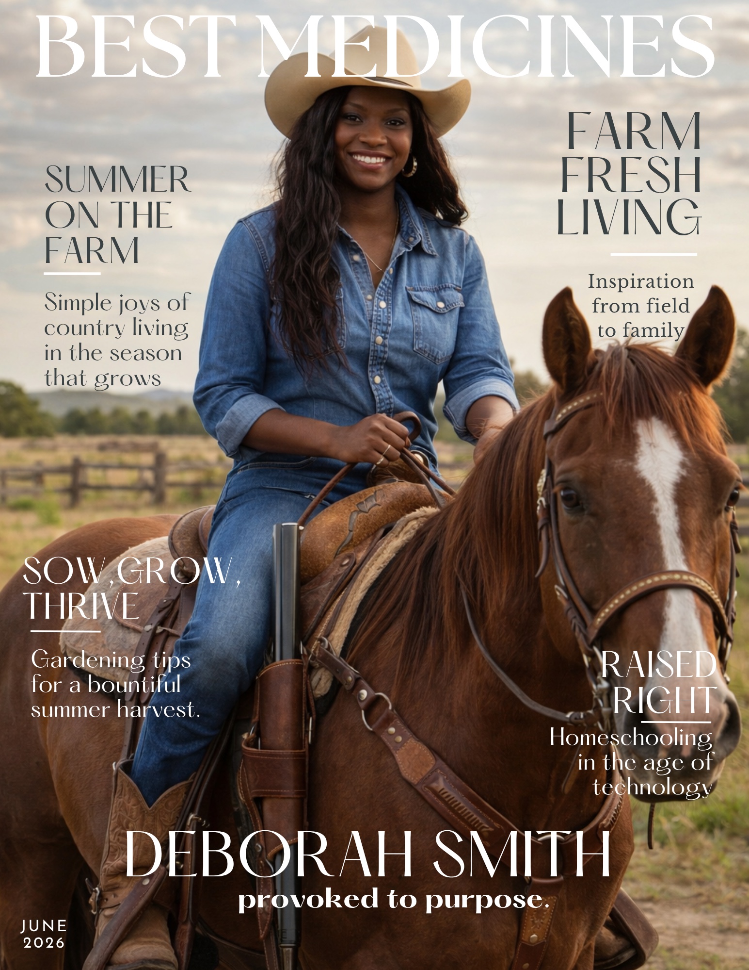 Best Medicines Magazine, June 2026 cover featuring Deborah Smith